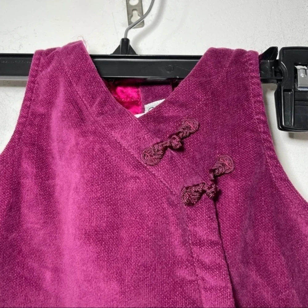 Vintage Guess Infant Dress Corduroy Mandarin 18 Mo